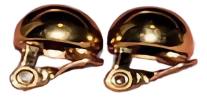 Vintage Goldtone Earrings, A Pair