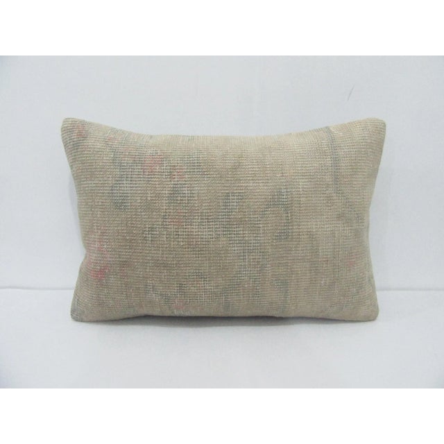 Faded Decorative Pillow Cover For Sale - Image 4 of 4