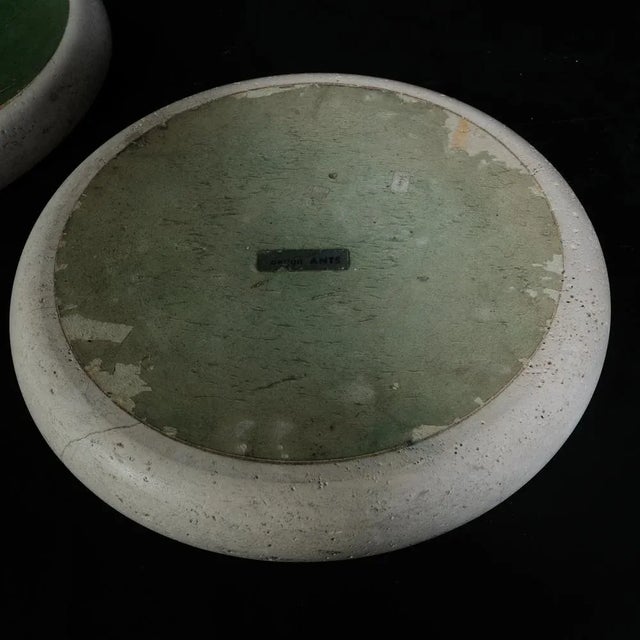 Stone Flat Travertine Centerpiece Trays, 1970s, Set of 2 For Sale - Image 7 of 13