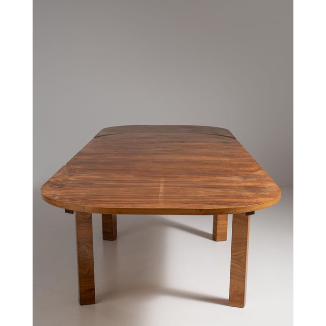 1920s Austrian Amber Top Quality Art Deco Extending Dining Table For Sale - Image 15 of 15