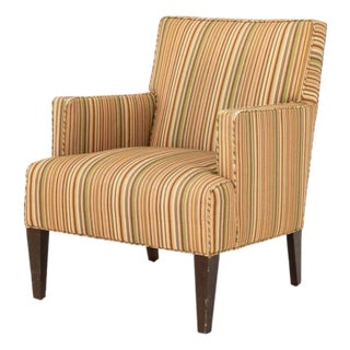 Edward Wormley Style Upholstered Armchair For Sale