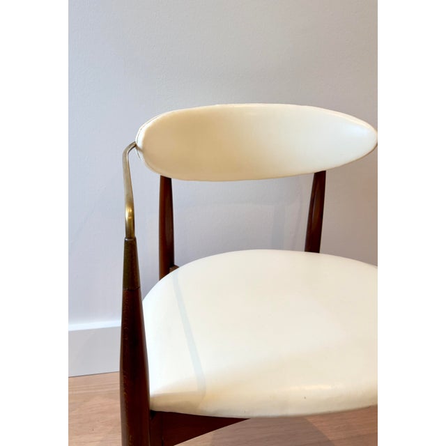 1950s Viscount Chair by Dan Johnson for Selig With Original Parts For Sale - Image 9 of 10