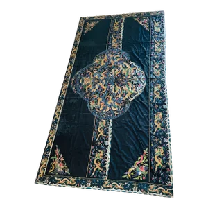 Early 19th Century Antique Chinese Qing Dynasty Large Altar Embroidery