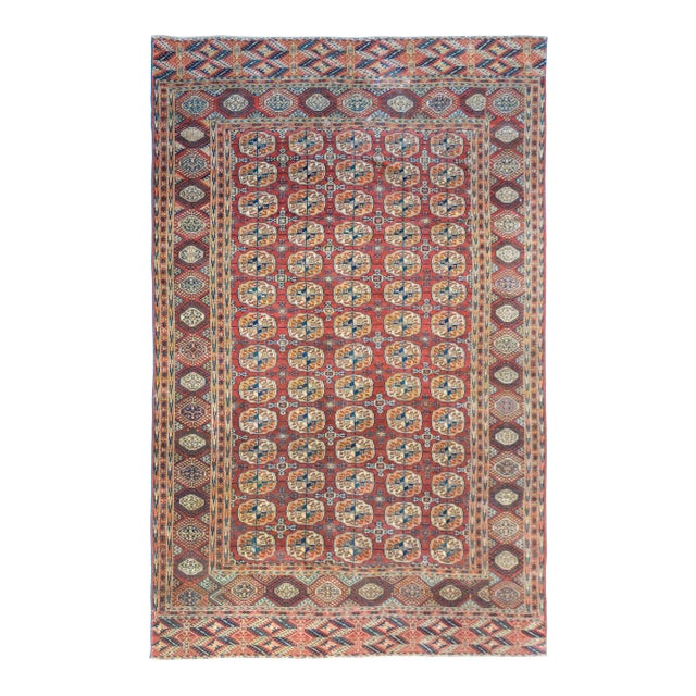 Early 20th Century Persian Tekeh Rug For Sale