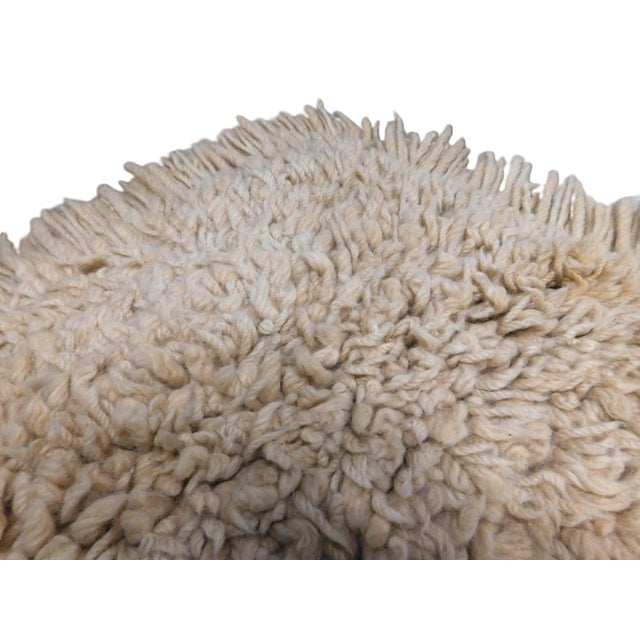 Vintage Hand Made Flokati Rug With Lush Wool Pile. For Sale - Image 10 of 13