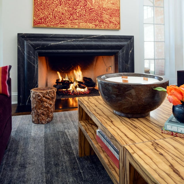 Burlwood Side Table For Sale In Chicago - Image 6 of 6