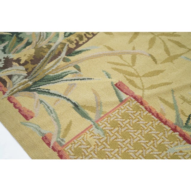 Textile French Aubusson Design Rug 8’0" X 10'0" For Sale - Image 7 of 10