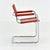 Marcel Breuer Mid-Century Bauhaus Leather B34 Armchairs by Mart Stam & Marcel Breuer for Fasem, Italy, 1985 For Sale - Image 4 of 18