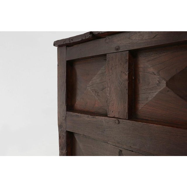 16th Century French Geometric Sideboard in Oak For Sale - Image 18 of 18