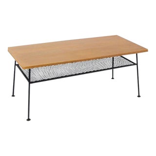 1960s Mid-Century Modern Mattieu Mategot Coffee Table For Sale