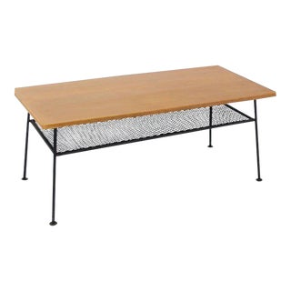 1960s Mid-Century Modern Mattieu Mategot Coffee Table For Sale