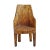 Mid 20th Century Vintage Naga Carved Wood Tribe Chair For Sale In Los Angeles - Image 6 of 6
