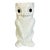 1970s Vintage Boho Chic Arts & Crafts Trompe L’Oeil Owl Ceramic Umbrella Stand. For Sale