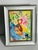 2000 - 2009 Lemon Yellow Abstract Mini Painting by Elia Framed For Sale - Image 5 of 6