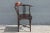 Antique Asian Meticulously Carved Mahogany Corner Chair For Sale In Miami - Image 6 of 11