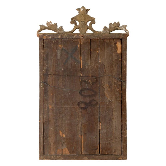 Wood Louis XVI Style Giltwood Mirror, 19th Century For Sale - Image 7 of 7