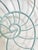 Late 20th Century Wrought Iron Nautilus Shell Dining Set- Table and 4 Chairs For Sale - Image 5 of 12