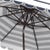 Vienna 9 Ft Double Top Umbrella - Navy/White For Sale - Image 4 of 4