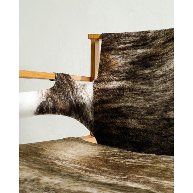 1950s Swedish Mid-Century Wooden Trienna Armchair by Carl-Axel Acking, 1950s For Sale - Image 5 of 8