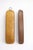 Metal Art Deco Amsterdam School Oak Hallway Mirror with Integrated Brushes, 1920s, Set of 3 For Sale - Image 7 of 11