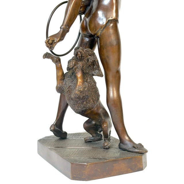 Bronze Sculpture "Get Up" After Georges Petit de Chemellier, 20th Century For Sale - Image 12 of 18