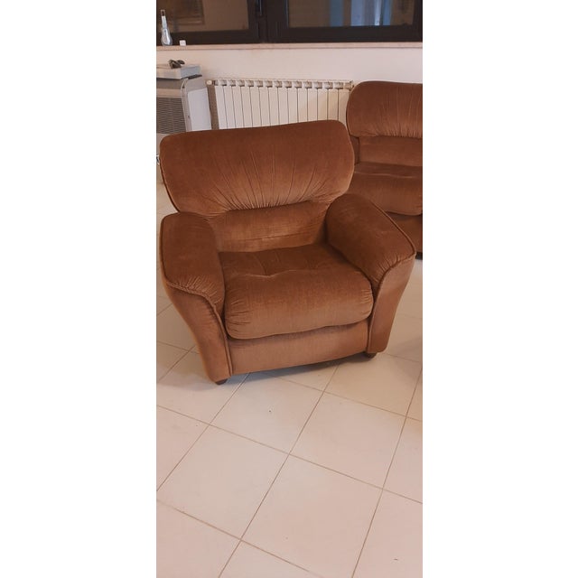 Sofa and Armchairs from Doimo, 1980s, Set of 3 For Sale - Image 15 of 18