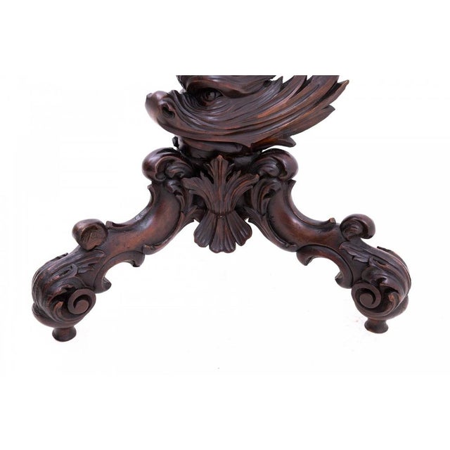 Wood Second Half of the 19th Century Pedestal Flower Stand, France For Sale - Image 7 of 8