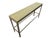 Baker Furniture Company Vintage Baker Furniture Modernist Metal & Tessellated Tile Console Table For Sale - Image 4 of 9