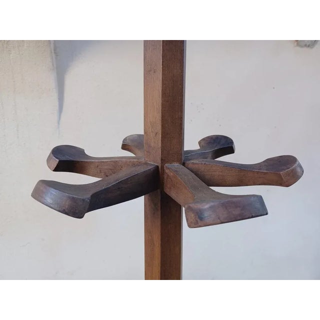 Brown Stella Coat Carrier, 1940s For Sale - Image 8 of 13