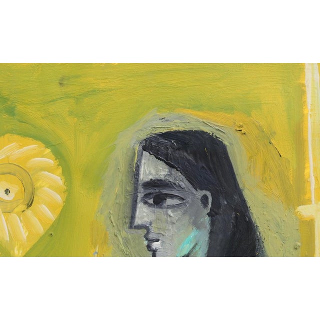 1960s Raymond Debiève, Nude Woman at Home, 1969, Oil on Paper, Framed For Sale - Image 5 of 18