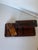 Vintage Carved Antique Car Wooden Desk Organizer For Sale - Image 4 of 11