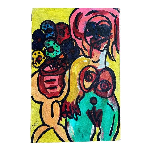 Original Peter Keil Painting - Junge Wilde Collection For Sale