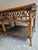 Mid 20th Century Bohemian Grange Style Bamboo & Rattan Console Table and Coffee and End Table Set For Sale - Image 9 of 10