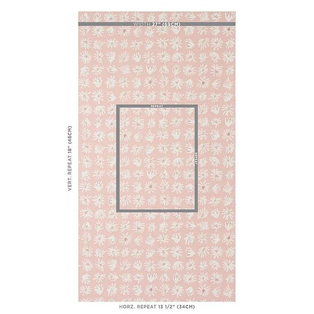 Organic and wild, Meadow Rock is a mid-scale field of flowers based on original hand-painted artwork by Caroline Z Hurley....