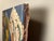 Vintage Traditional Tibetan Buddhist Thangka Hand-Painted Mineral Pigment on Cotton For Sale - Image 9 of 11