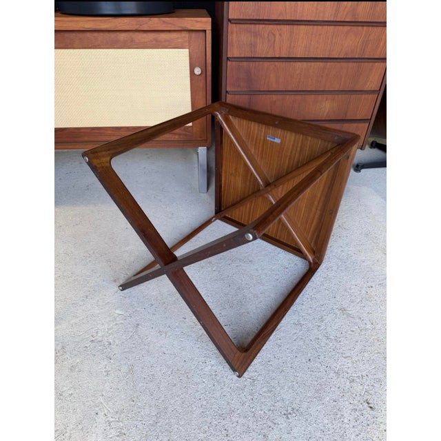 Mid-Century Modern Danish Teak Side Table from Domino Møbler, 1960s For Sale - Image 15 of 17