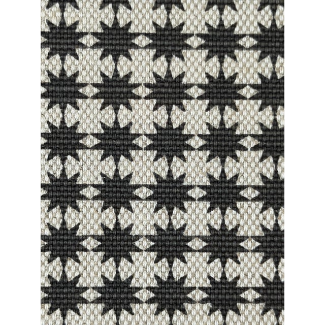 Schumacher Schumacher Stella Fabric 4 yards Black & Natural Fabric 177087 Studio Bon Collection Brand: Schumacher Pattern...