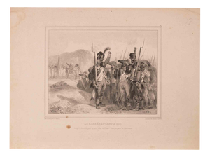 Auguste Raffet, Le Représentant a dit, Lithograph, 1830s