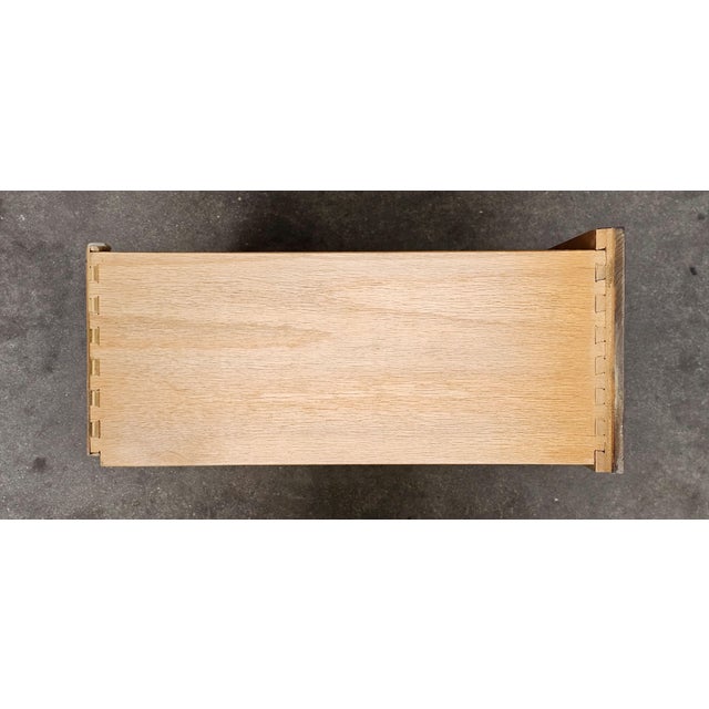 1960s Walnut Original Mid Century Modern Tall Dresser Highboy For Sale - Image 13 of 13