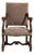 Neo-Baroque Oak Throne Chair France 19th Century For Sale