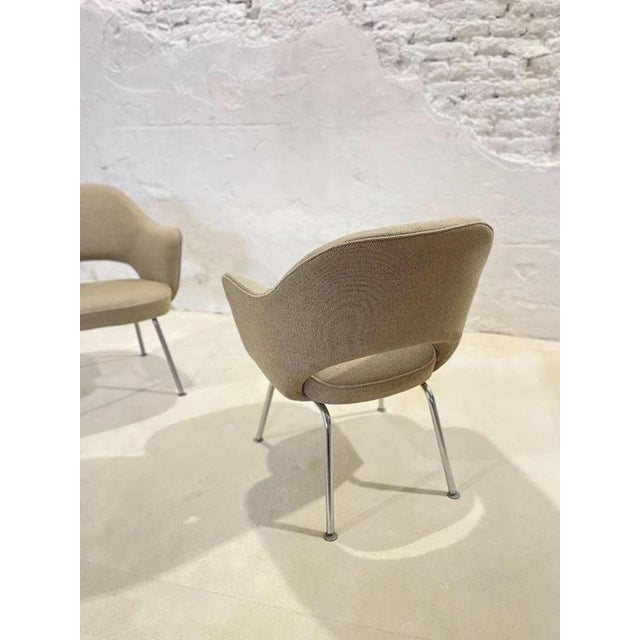 Executive Armchairs by Eero Saarinen for Knoll, 1950-1960s, Set of 2 For Sale - Image 6 of 10