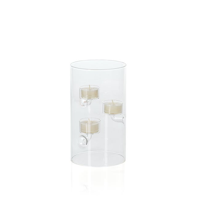 Kenneth Ludwig Chicago The Suspended Glass Tealight Holder/Hurricane Create beautiful custom displays with these hurricane...