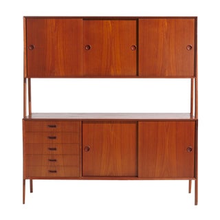 Model 3 Teak Double Sideboard by Gunni Omann for Oman Junn, 1960s For Sale