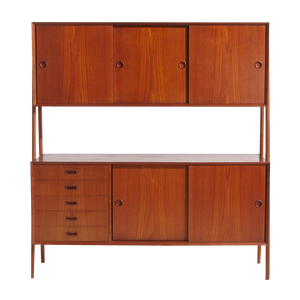 Model 3 Teak Double Sideboard by Gunni Omann for Oman Junn, 1960s