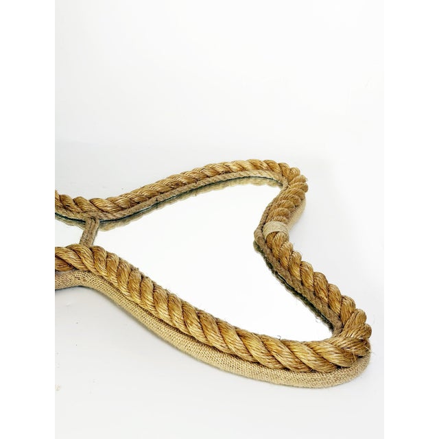 Large Fish-Shaped Rope Mirror, France, 1960s For Sale - Image 13 of 14