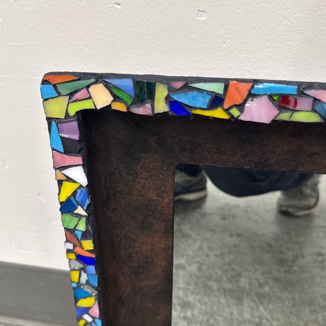 Mychelle Fitzgerald Party Confetti Mosaic Design Wall Mirror For Sale - Image 12 of 12