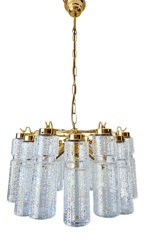 Vintage Pendant Lamp from Glashütte Limburg, 1970s