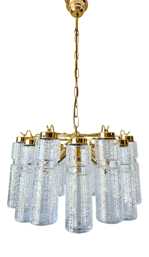 Vintage Pendant Lamp from Glashütte Limburg, 1970s