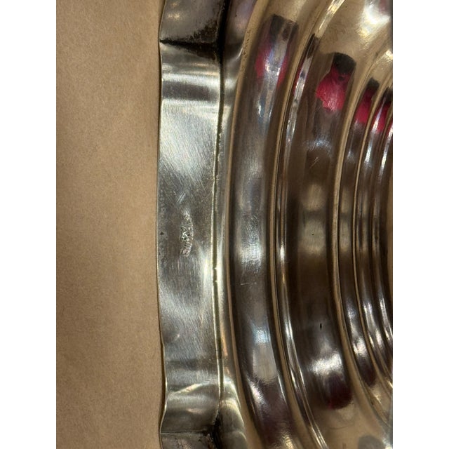 Art Deco Mid 20th Century Victor Siedman Sterling Silver Candlesticks For Sale - Image 3 of 8