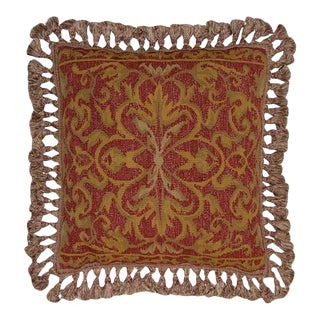Aubusson Flourishes Throw Pillow For Sale